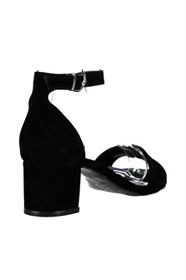 Fox Shoes Siyah Kadın Topuklu Ayakkabı B922631002