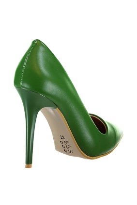 Yeşil Kadın Topuklu Ayakkabı 8922151909