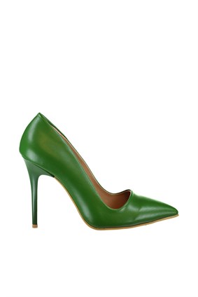 Yeşil Kadın Topuklu Ayakkabı 8922151909
